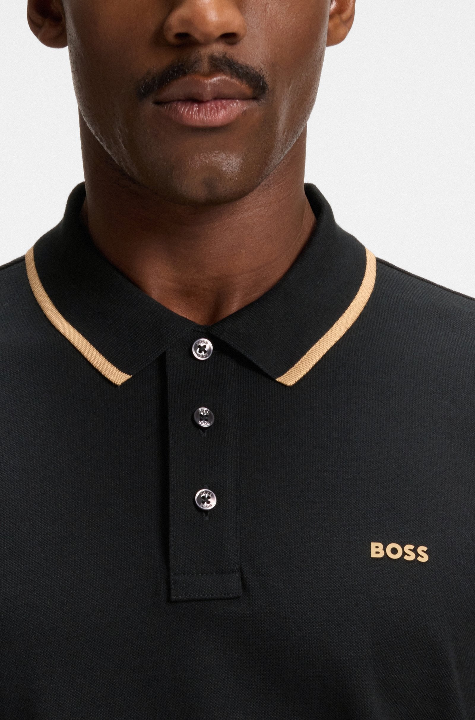 Camisero Boss regular Fit - negro
