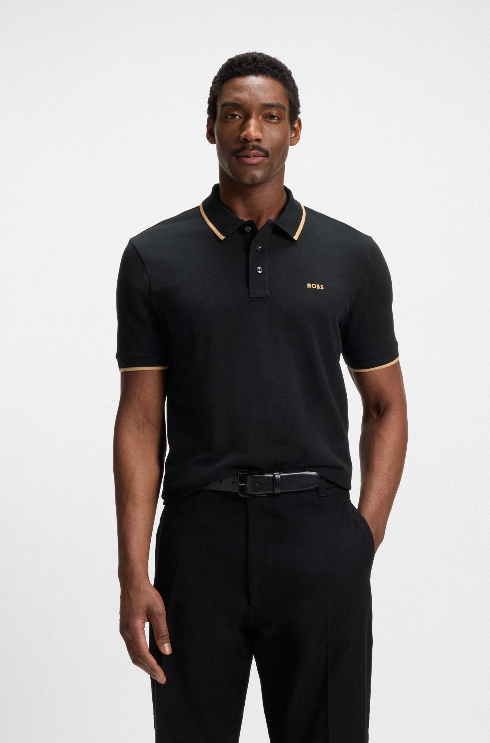 Camisero Boss regular Fit - negro