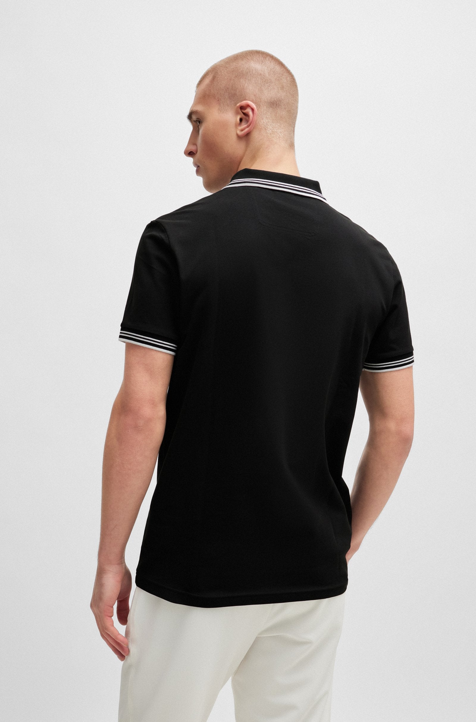 Camisero Boss Piqué - Negro