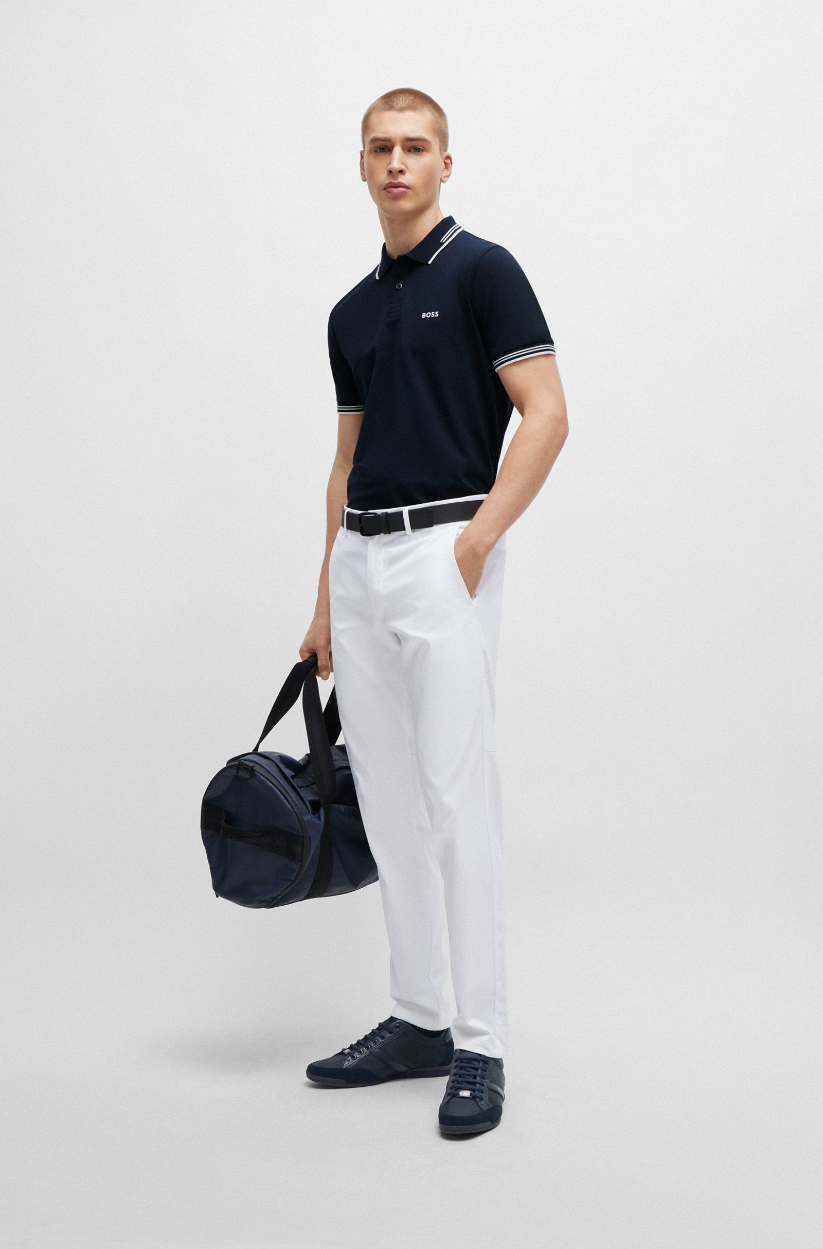 Camisero Boss Piqué - Negro