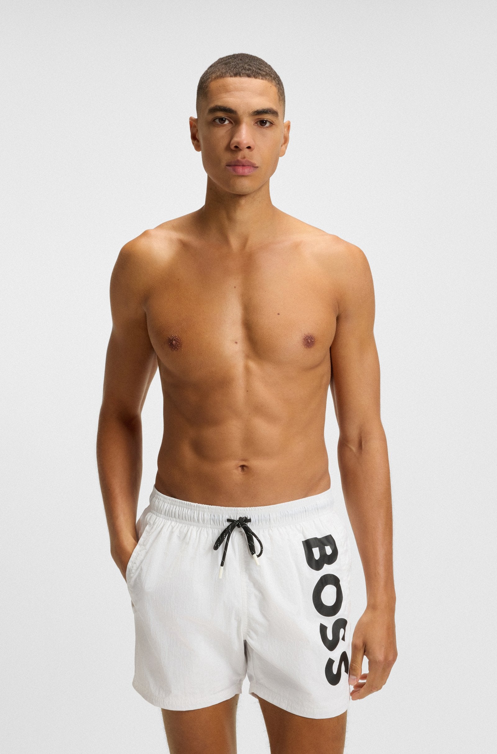 Traje de Baño Boss - Regular fit Blanco