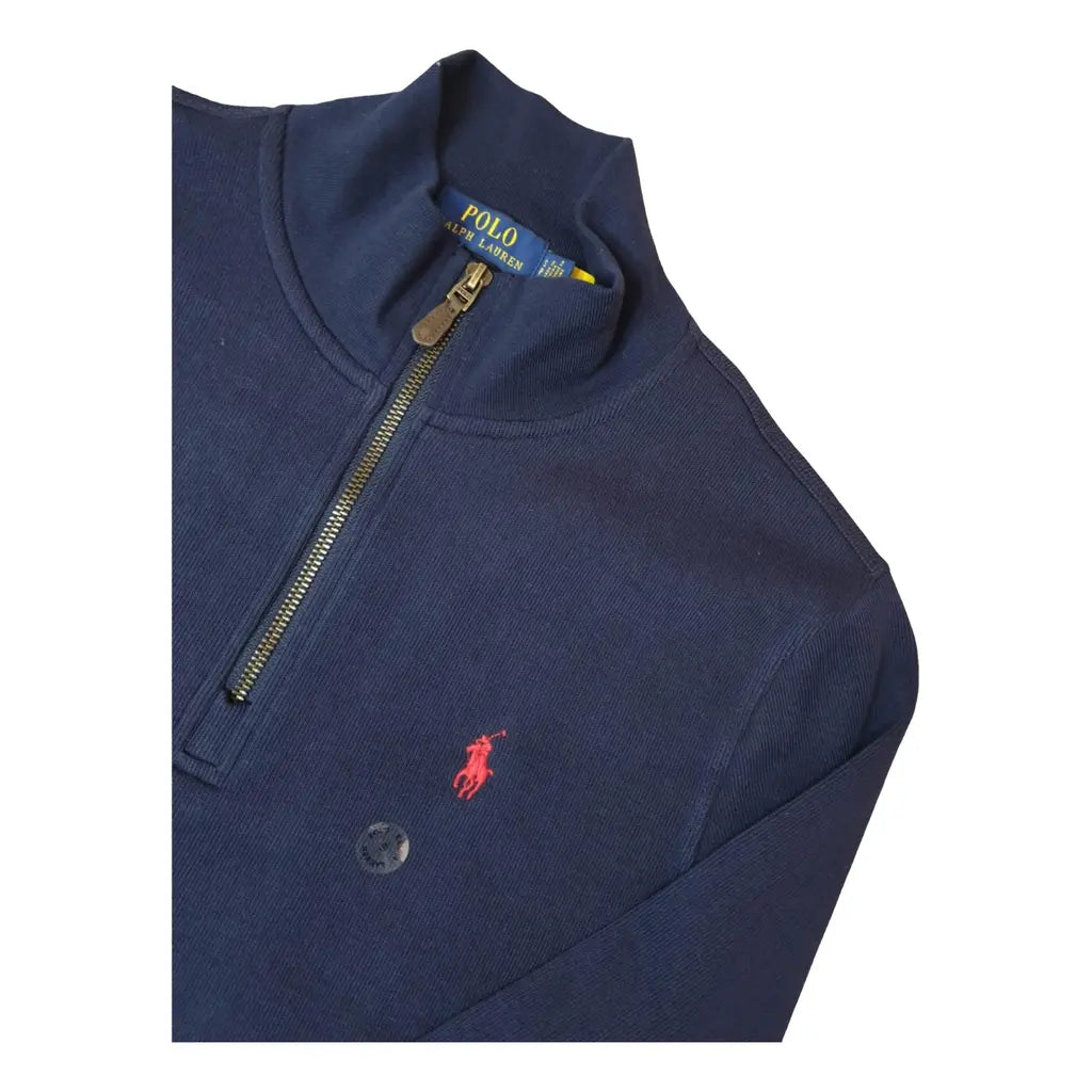 Sweater Polo Ralph Lauren 1/4 Zip - Azul Navy