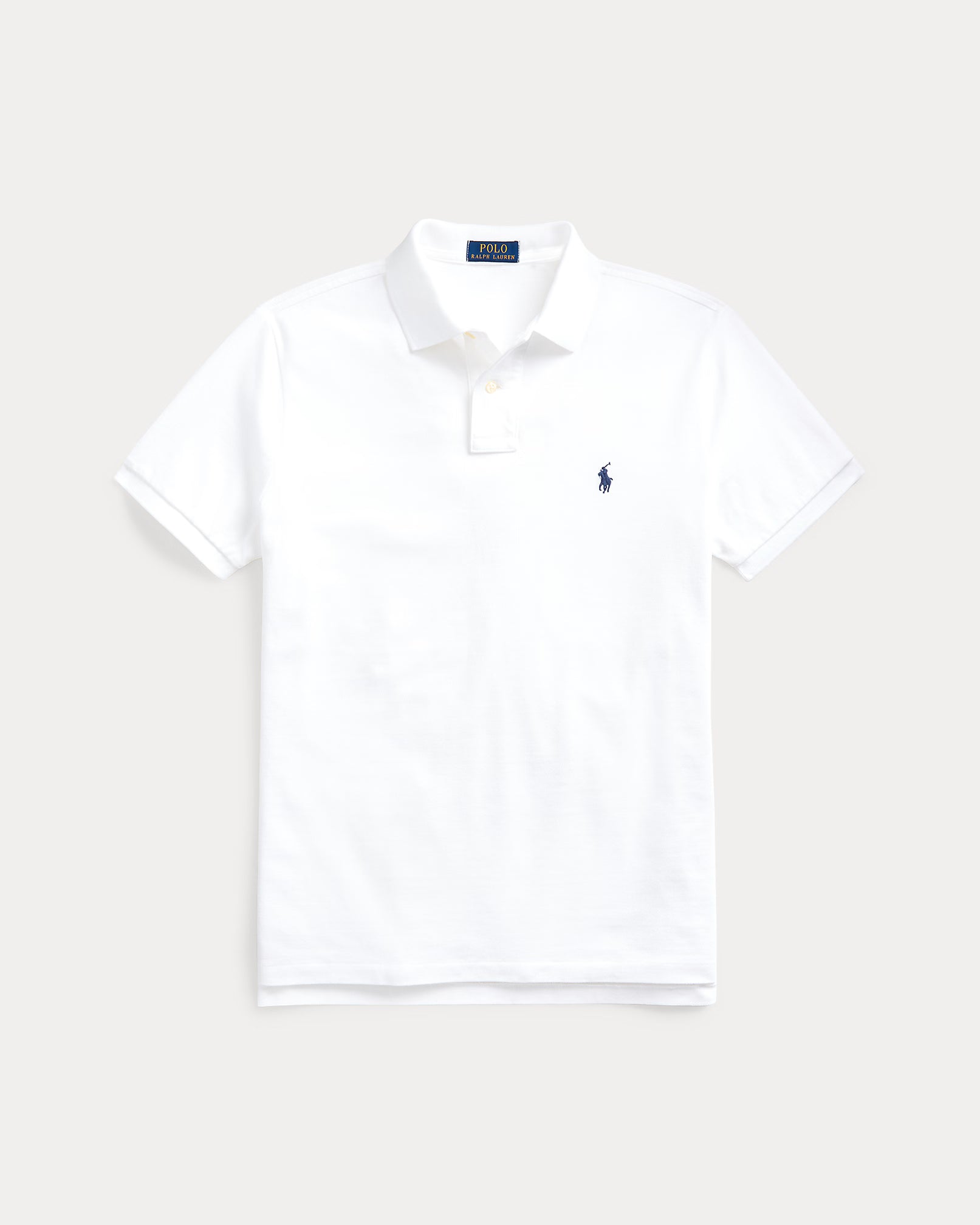 Camisero Polo ralph lauren custom slim fit- Blanco