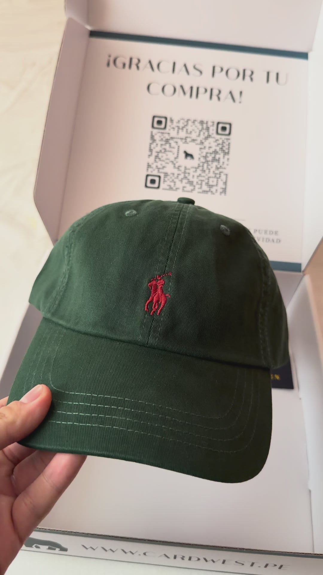 Gorra Polo Ralph Lauren - Verde Oscuro
