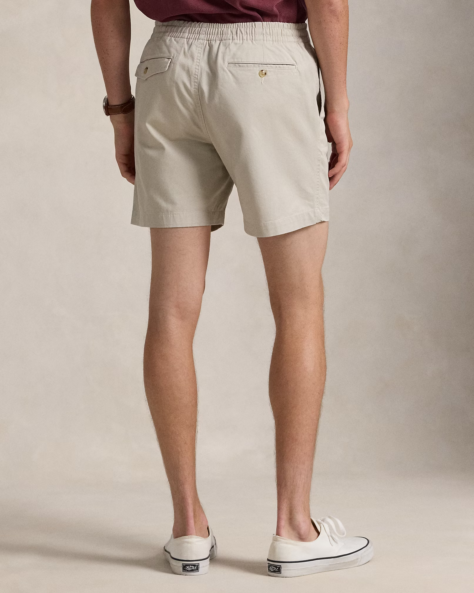 Pantalón corto chino elástico Polo Ralph Lauren - Beige