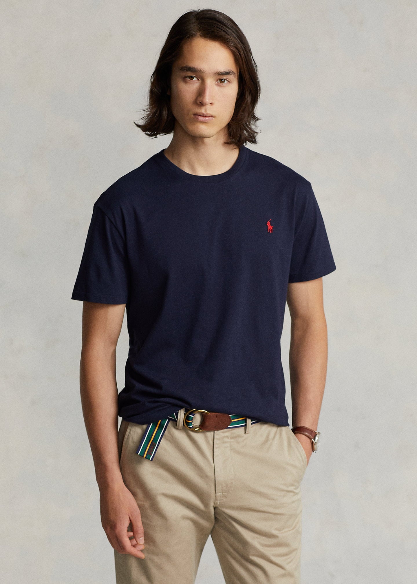CAMISETA BÁSICA POLO RALPH LAUREN- Azul Navy