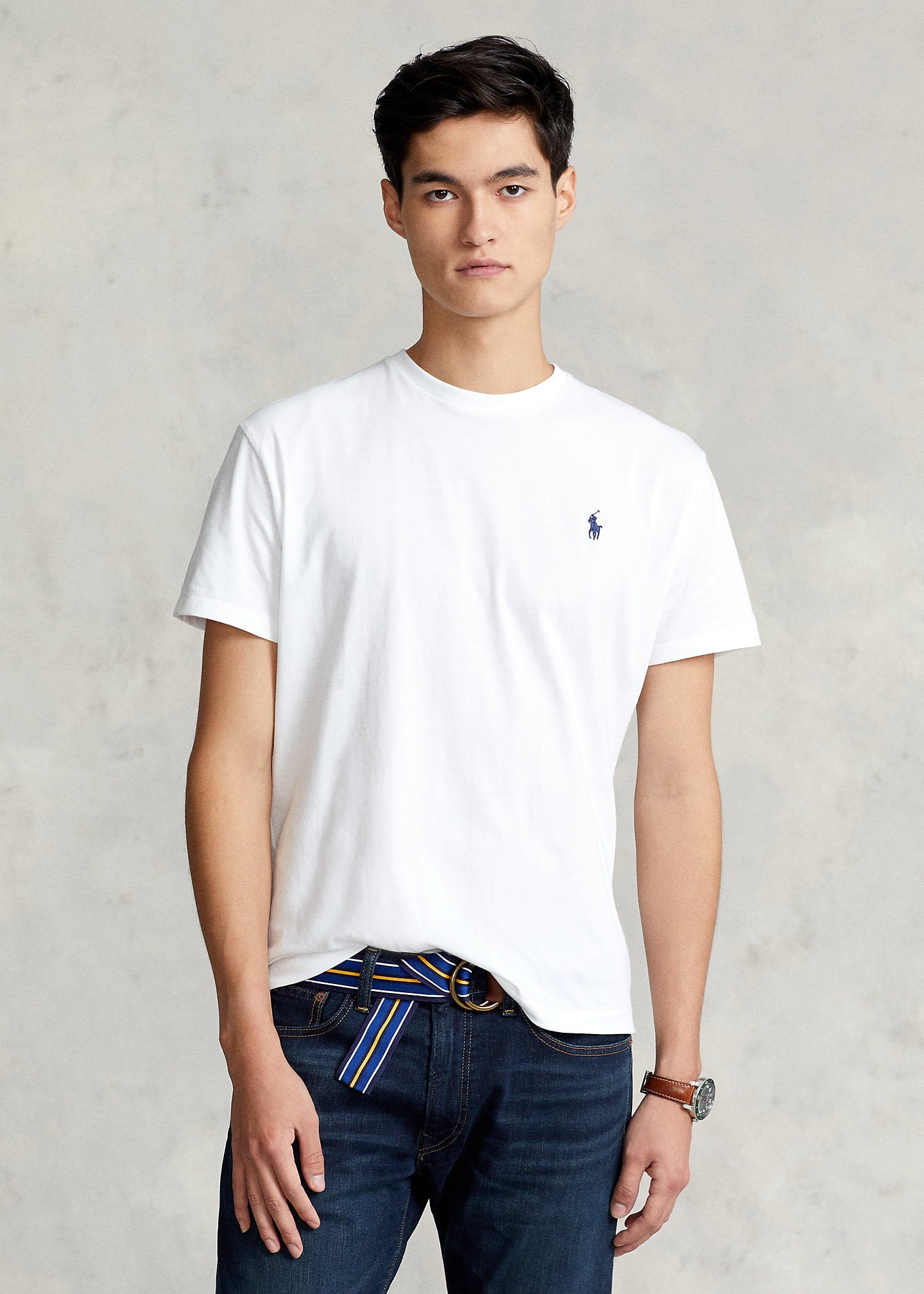 CAMISETA BÁSICA POLO RALPH LAUREN- Blanco