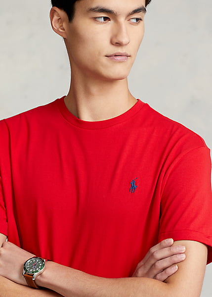 CAMISETA BÁSICA POLO RALPH LAUREN – ROJO