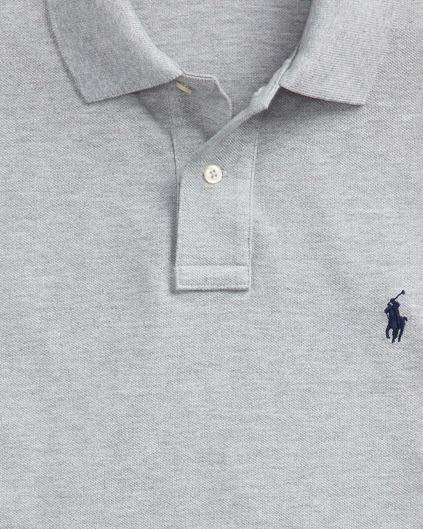 Camisero Polo ralph lauren custom slim fit- Gris heather