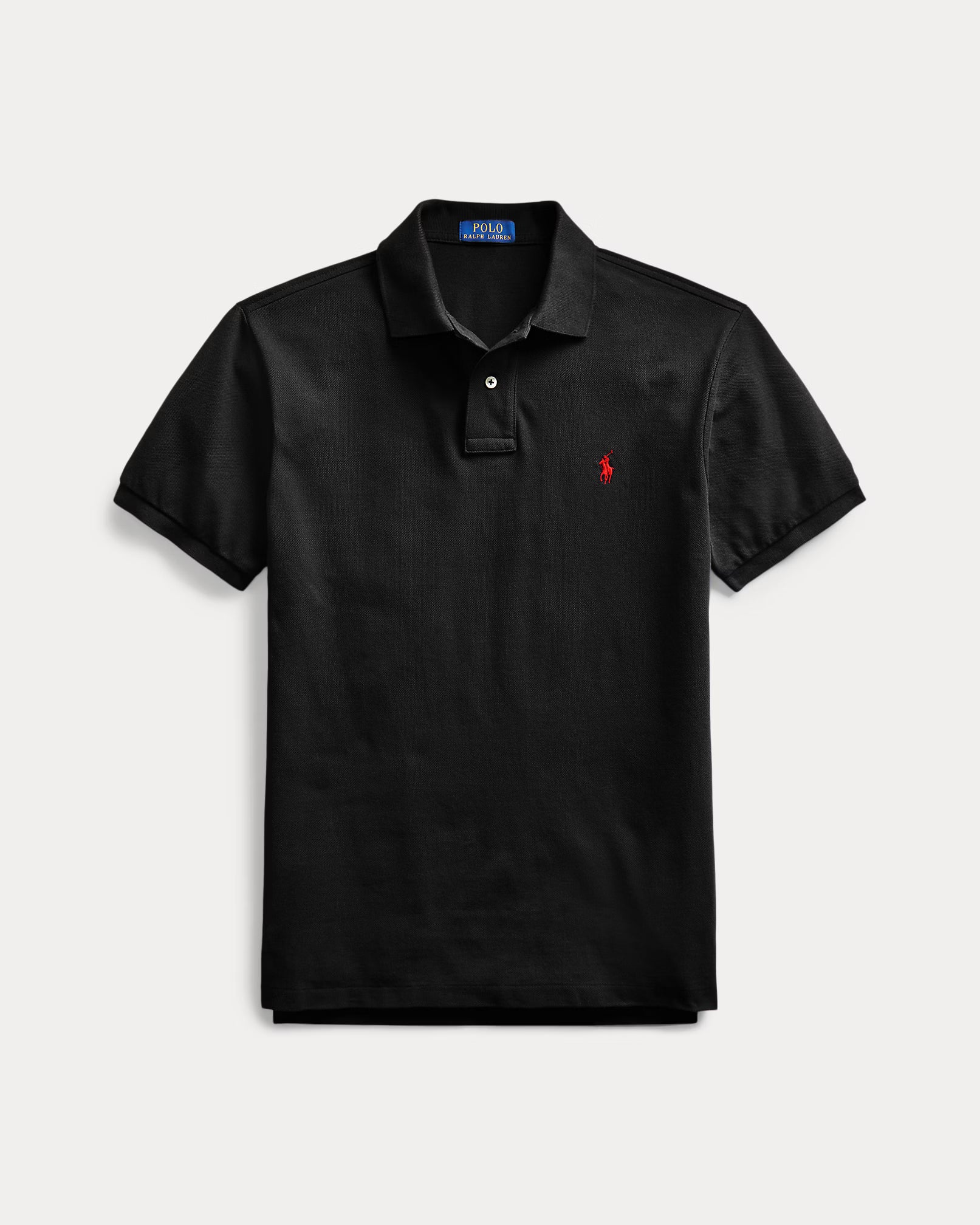 Camisero Polo ralph lauren custom slim fit- Negro