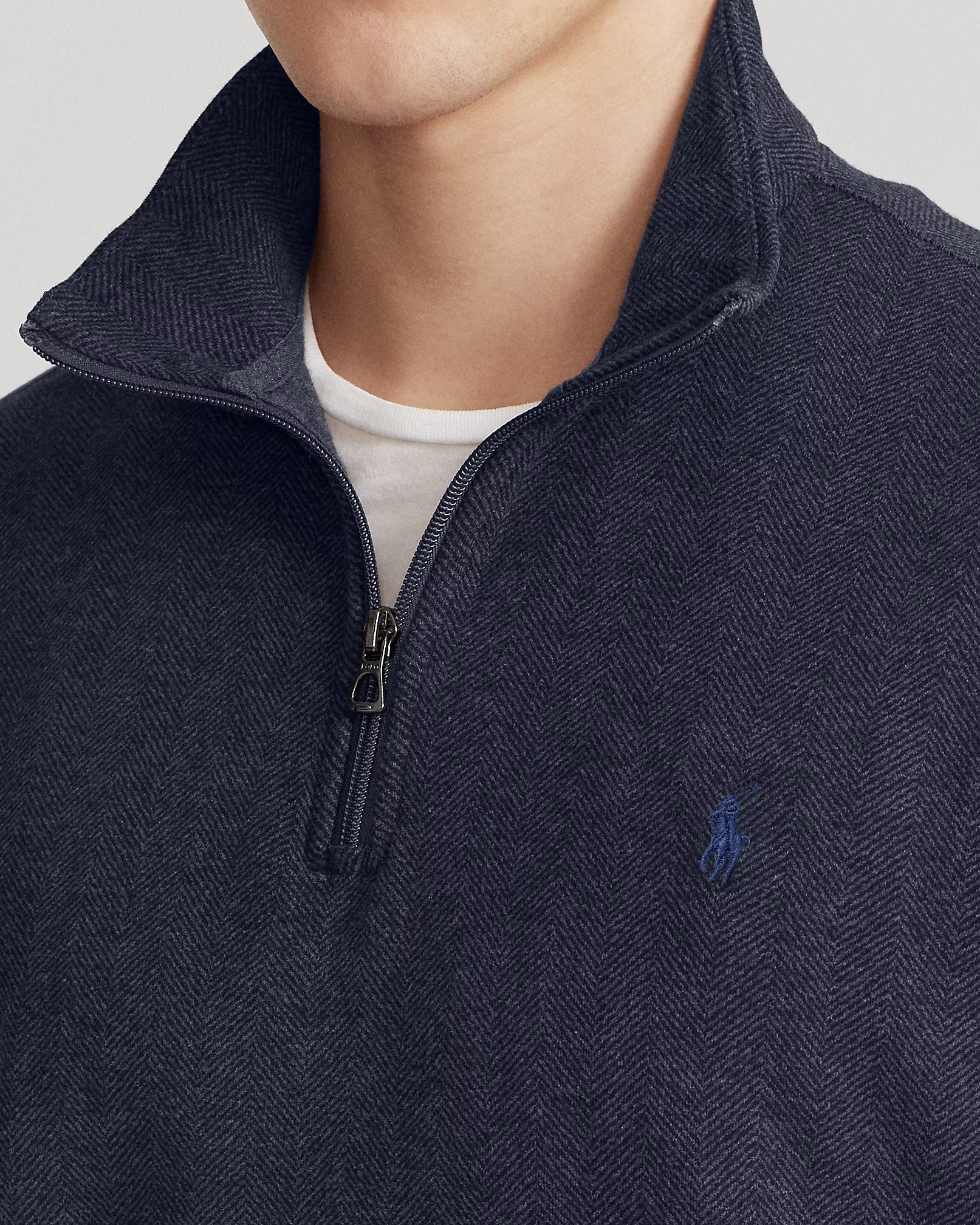 Sweater 1/4 zip Polo Ralph Lauren Azul