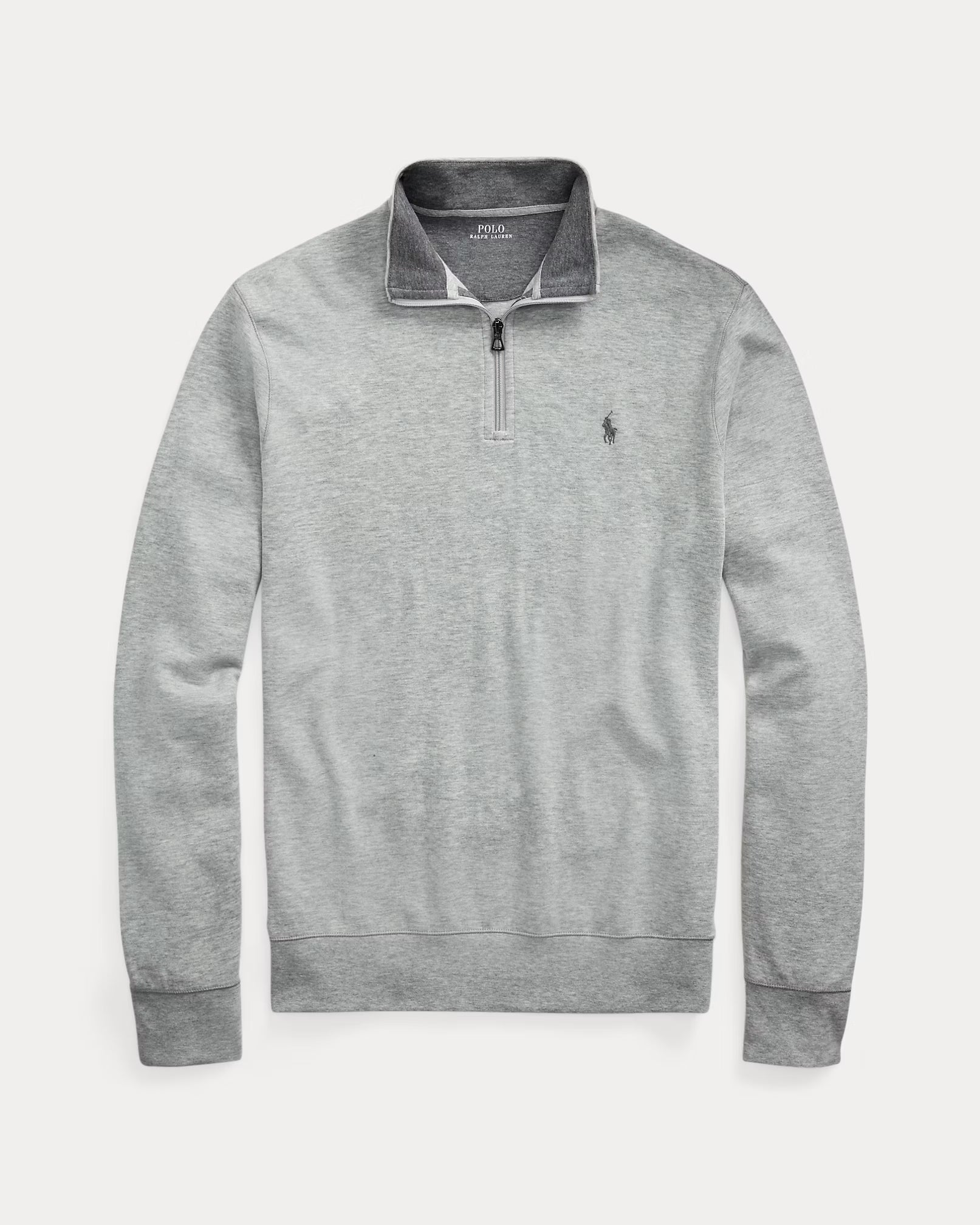 Sweater Polo Ralph Lauren quarter Zip - Gris heather