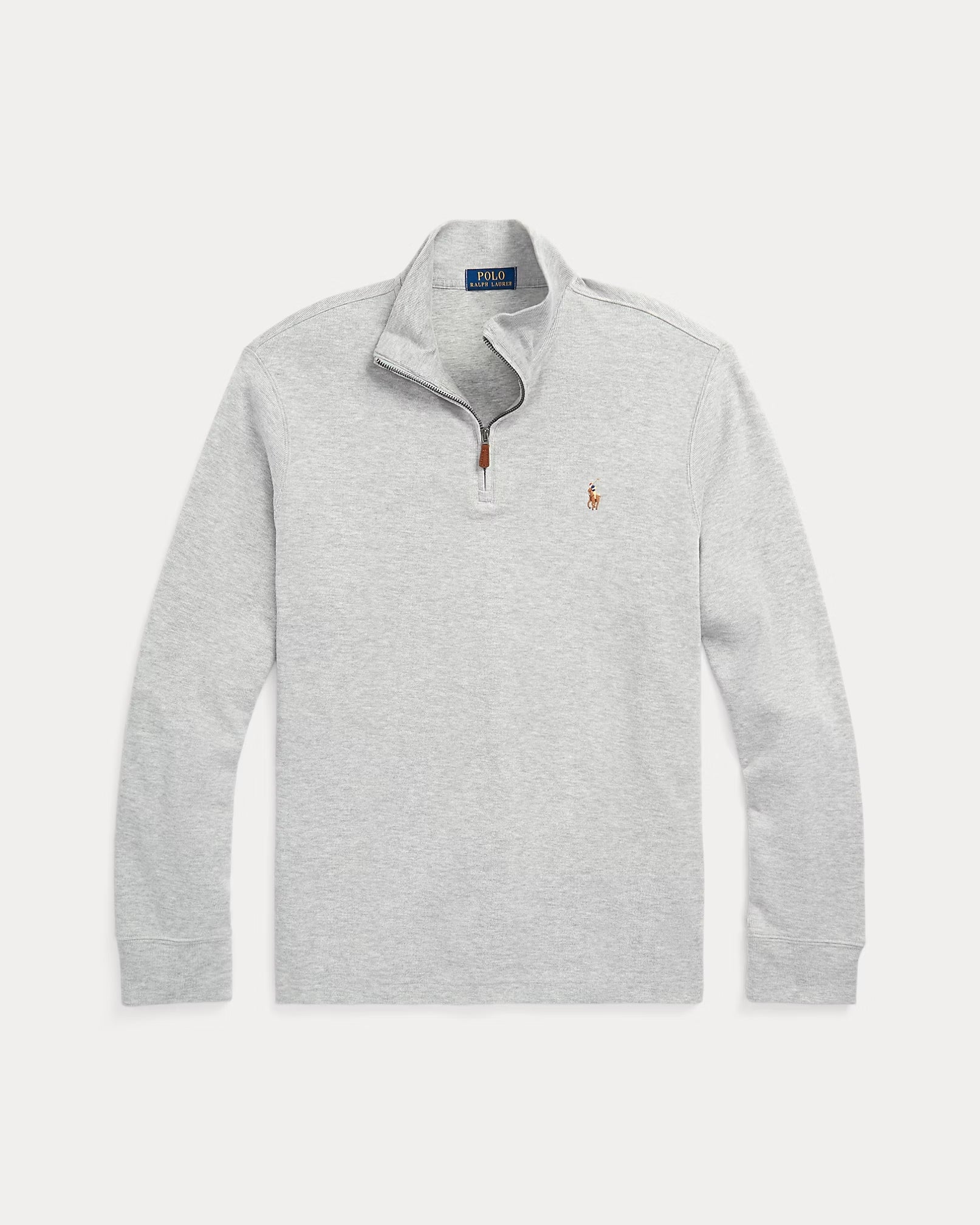 Sweater Polo ralph lauren 1/4 zip- Gris Heather