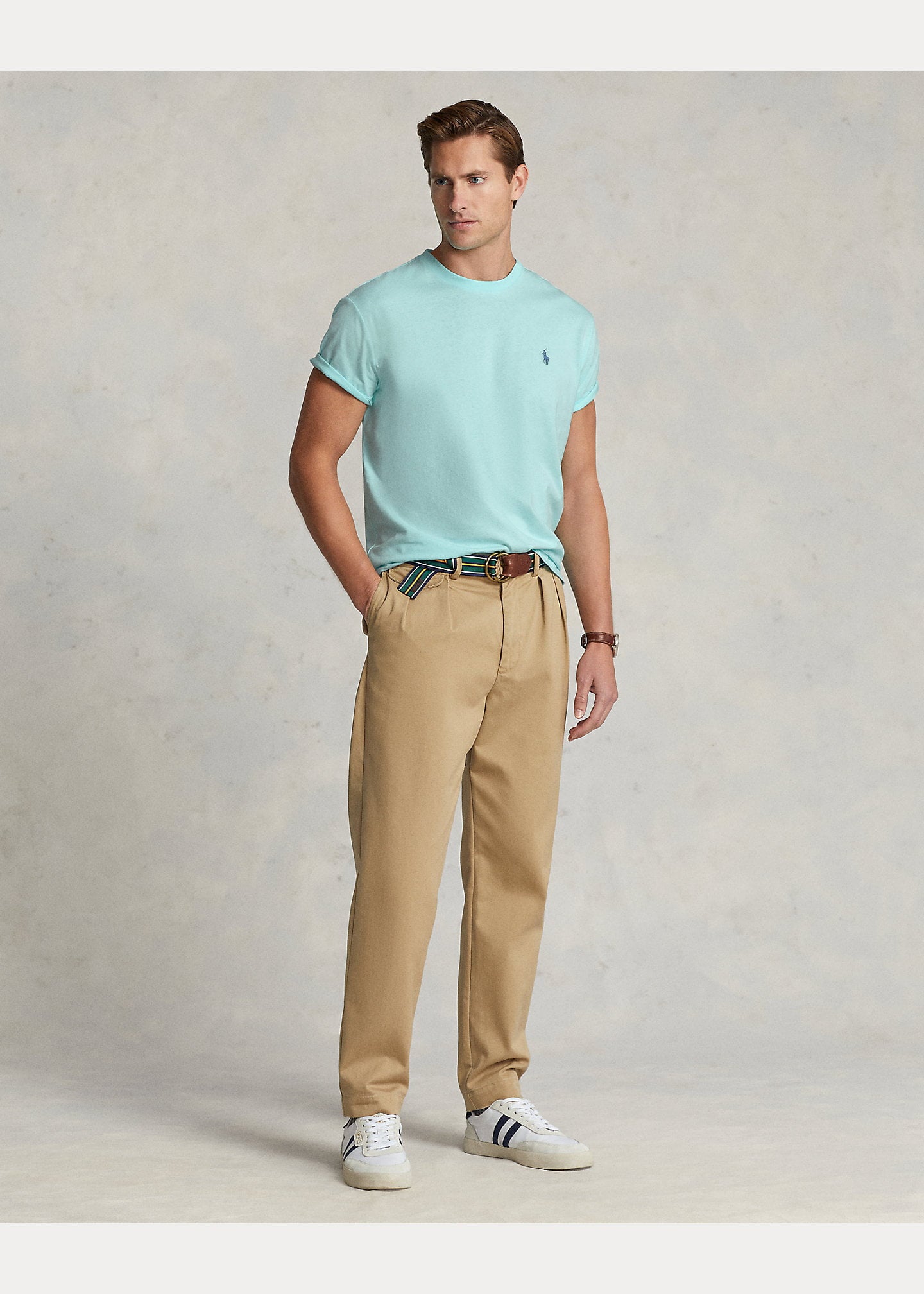 CAMISETA BÁSICA POLO RALPH LAUREN- Aqua