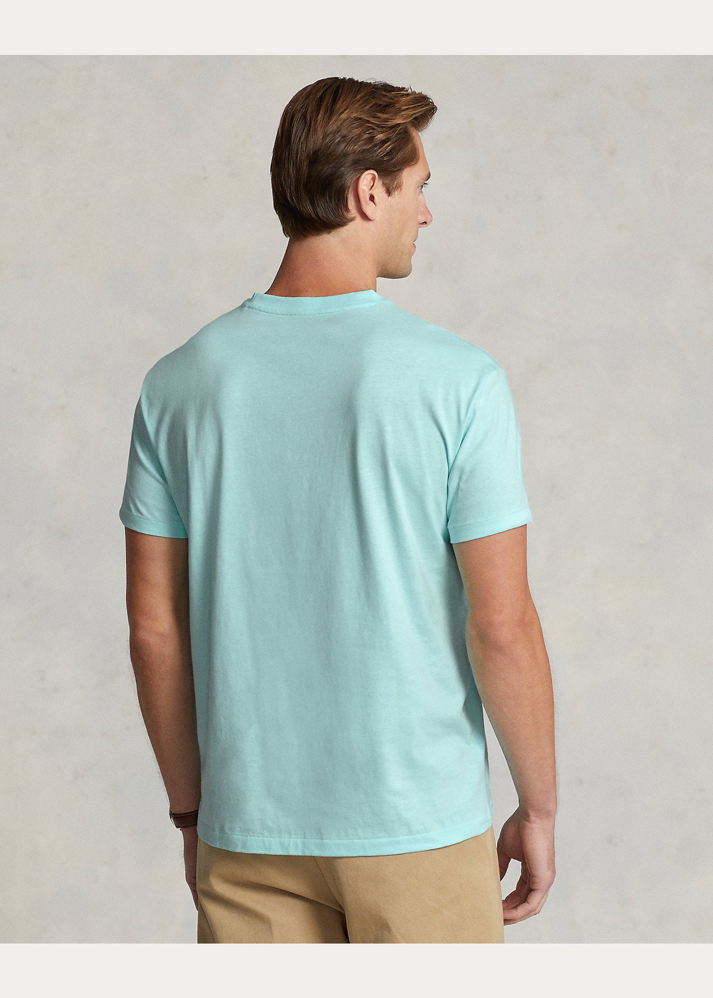CAMISETA BÁSICA POLO RALPH LAUREN- Aqua