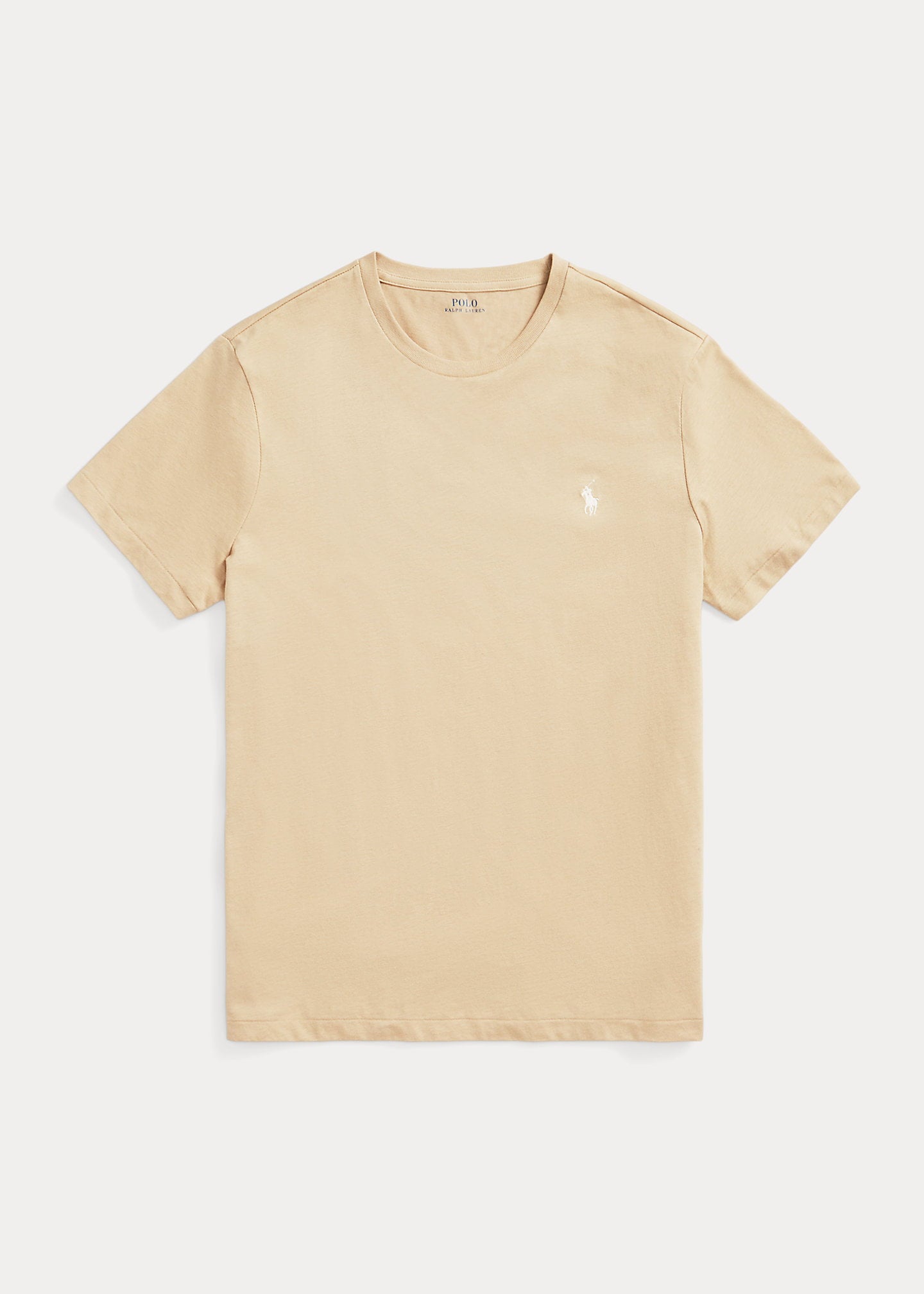 CAMISETA BÁSICA POLO RALPH LAUREN- BEIGE