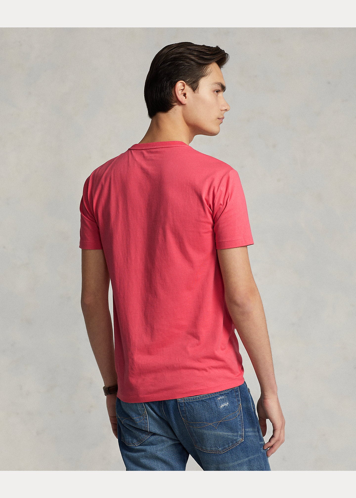 CAMISETA BÁSICA POLO RALPH LAUREN- CORAL