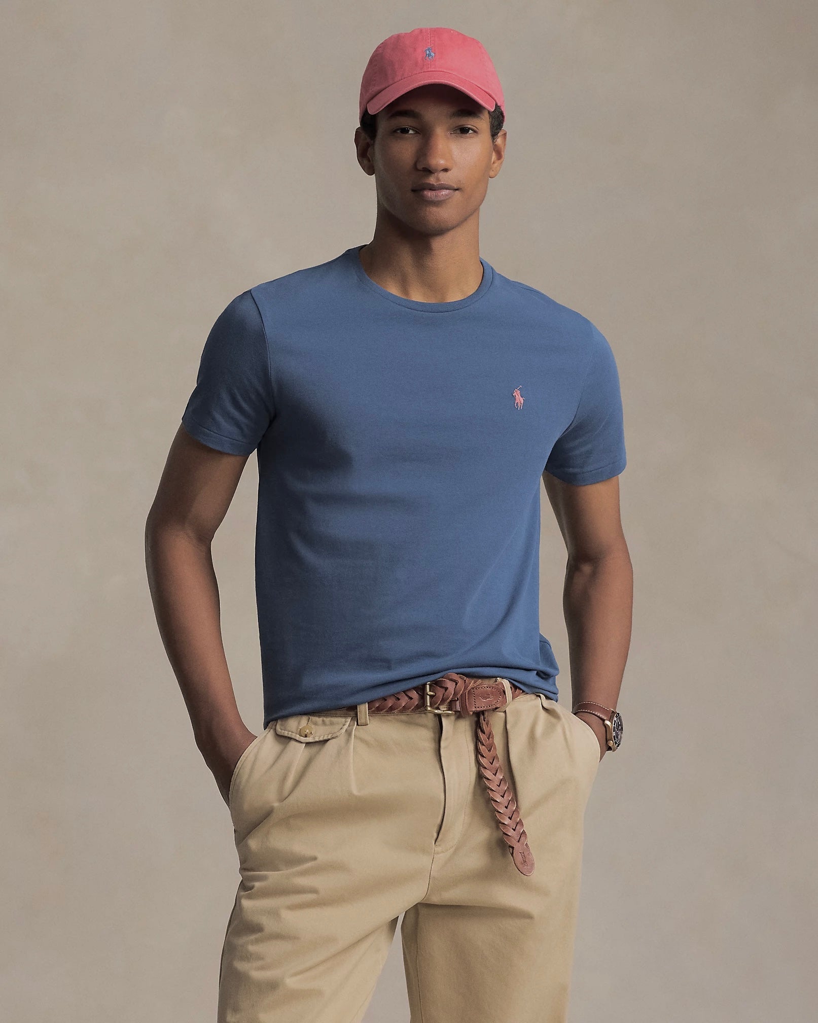 Camiseta Básica Polo Ralph Lauren - Denim
