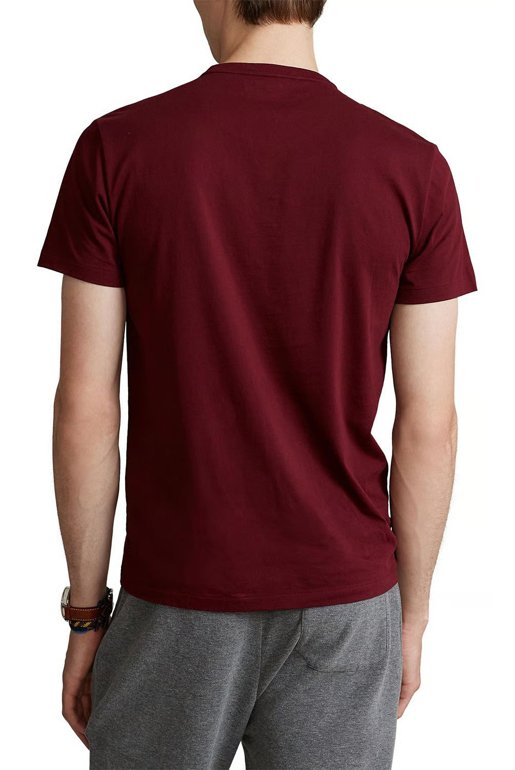 CAMISETA BÁSICA POLO RALPH LAUREN- BORGOÑA